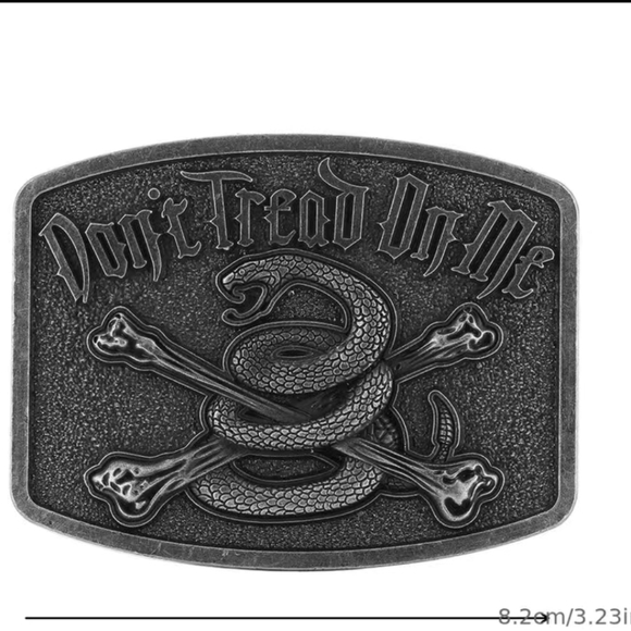 New don't tread on me snake belt buckle - Picture 14 of 15